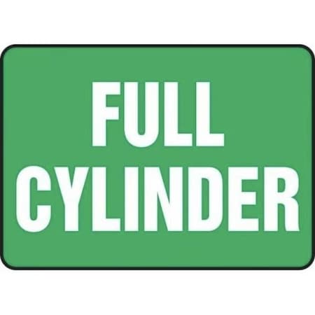 Accuform SAFETY SIGN FULL CYLINDER 10 in X 14 in MCPG597XL